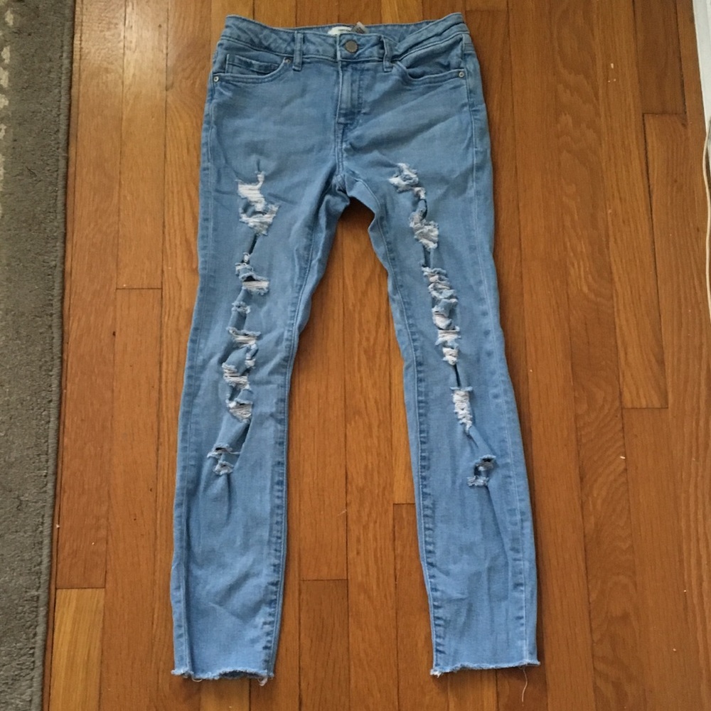 Forever 21 Distressed Jeans